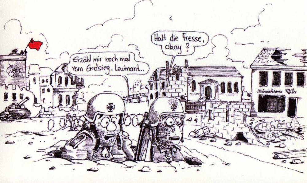 Cartoon: Endsieg 1