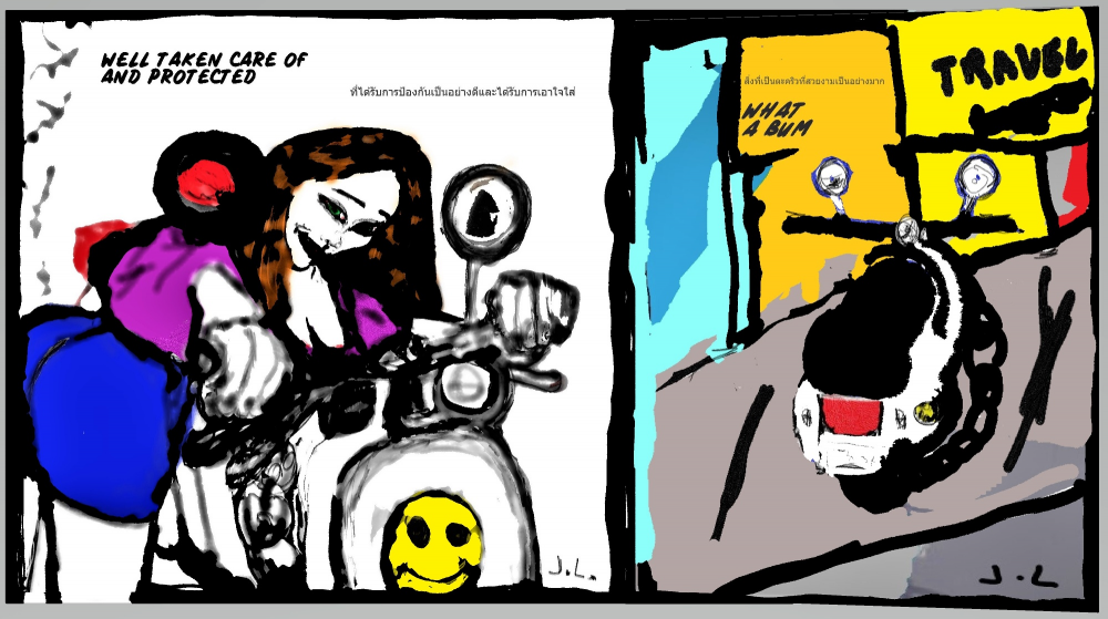 Comic: the missing bike 5