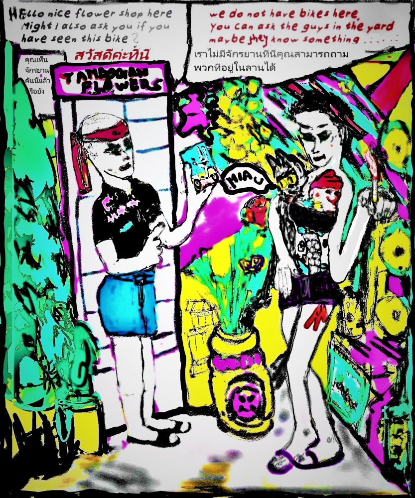 Comic: the missing bike - under the spell of chantou 9