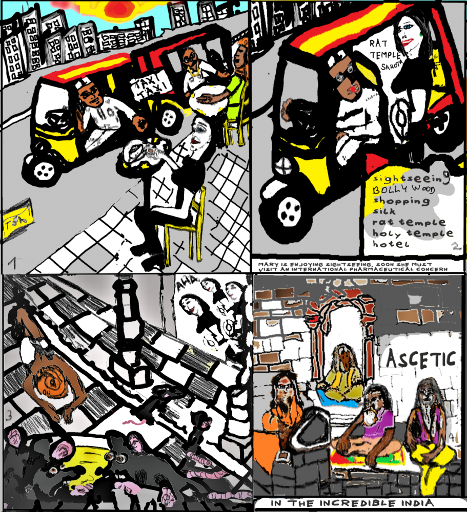 Comic: MARY MILLER IN INDIA 2