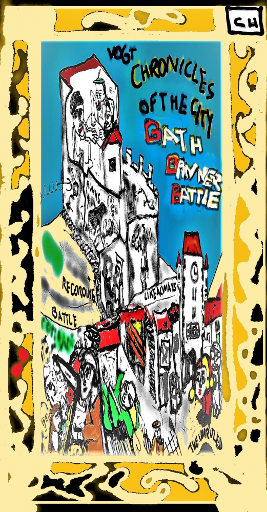 Comic: BATH,BATTLE, BANNER 1