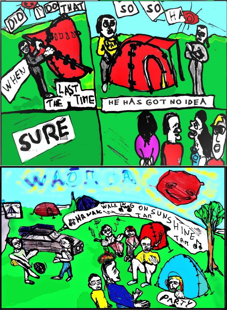 Comic: Sunsplash 2020 AND THE VILLAIN THE Cartoon 3