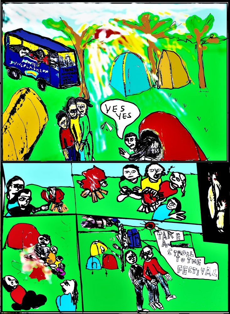 Comic: Sunsplash 2020 AND THE VILLAIN THE Cartoon 10