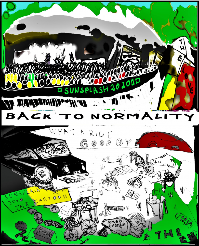 Comic: Sunsplash 2020 AND THE VILLAIN THE Cartoon 13