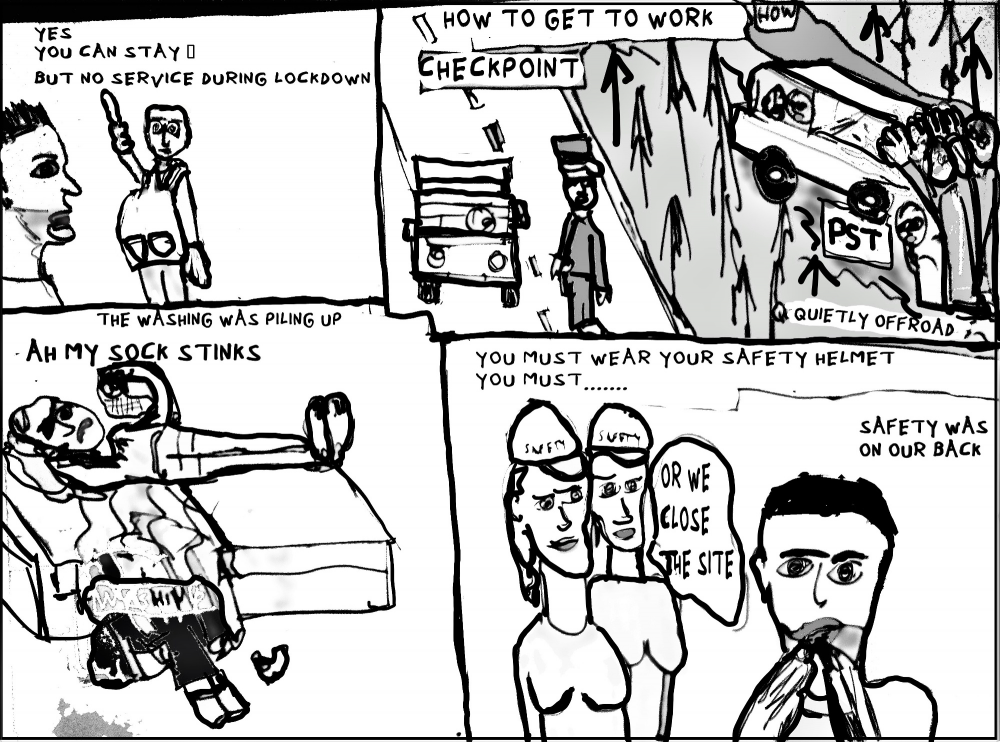 Comic: RESTRICTED AREA 17