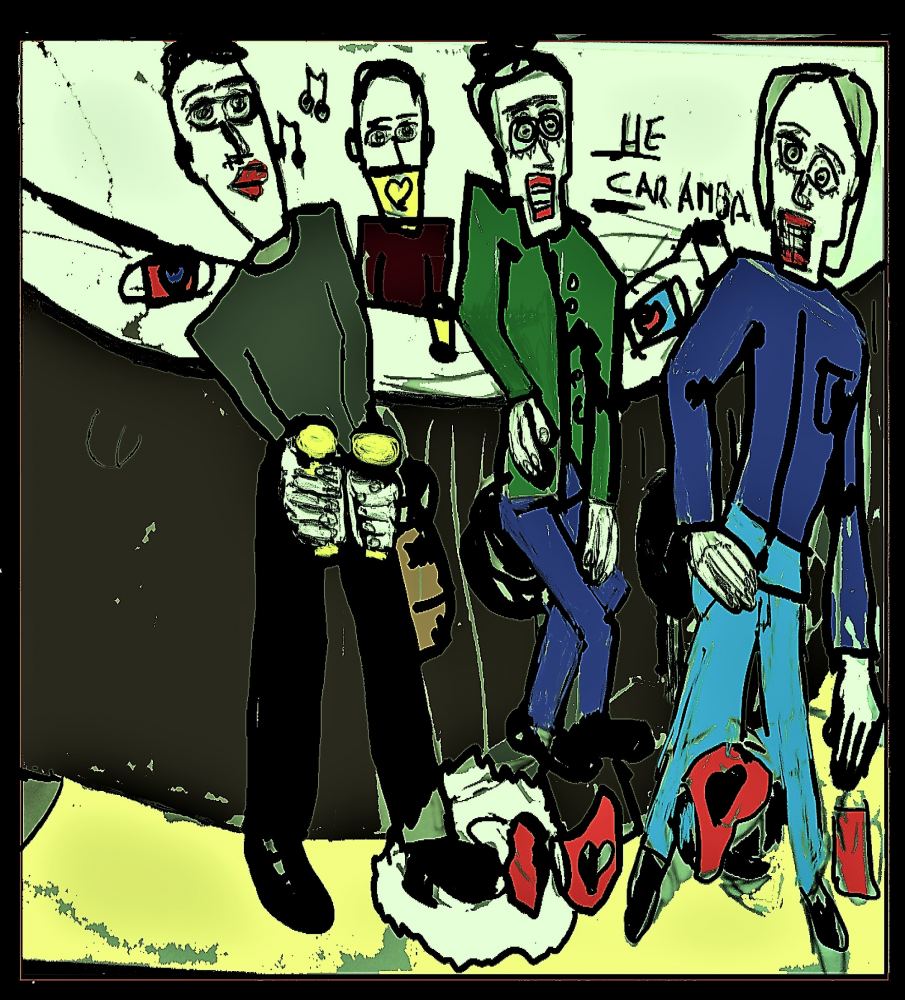 Comic: local pub the fight over the mask 6