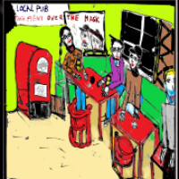 local pub the fight over the mask