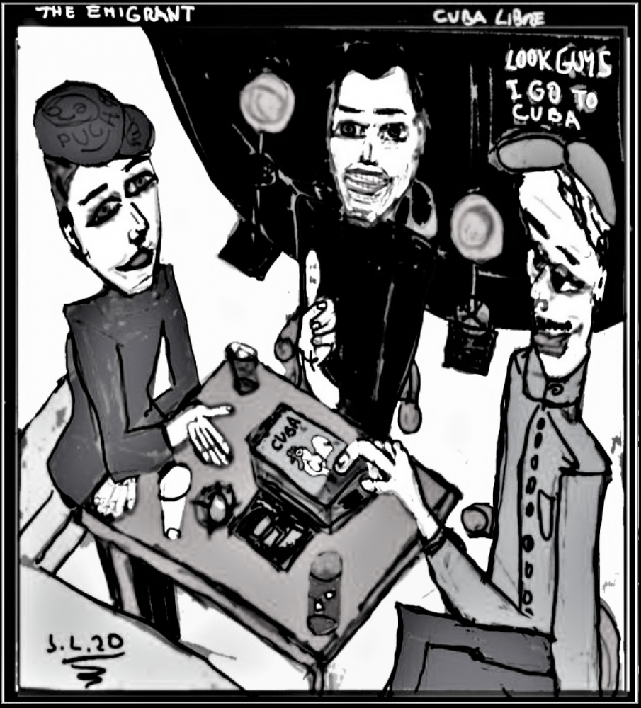 Comic: local pub - the emigrant 3