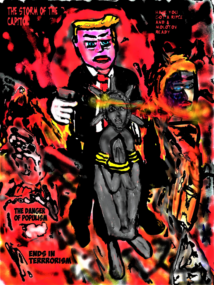 Illustration: THE ATTACK AGAINST DEMOCRACY 1
