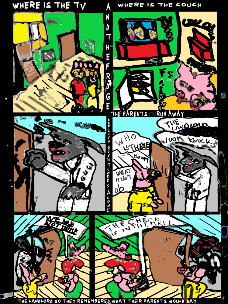 Comic: The three little pigs 5