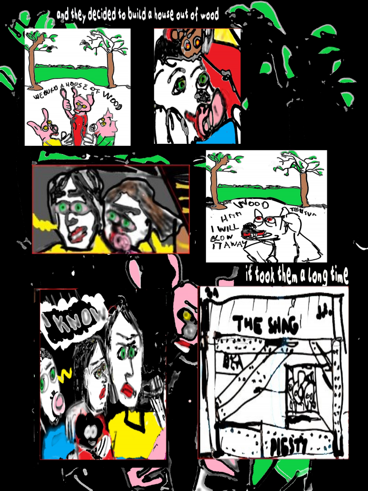 Comic: The three little pigs 13