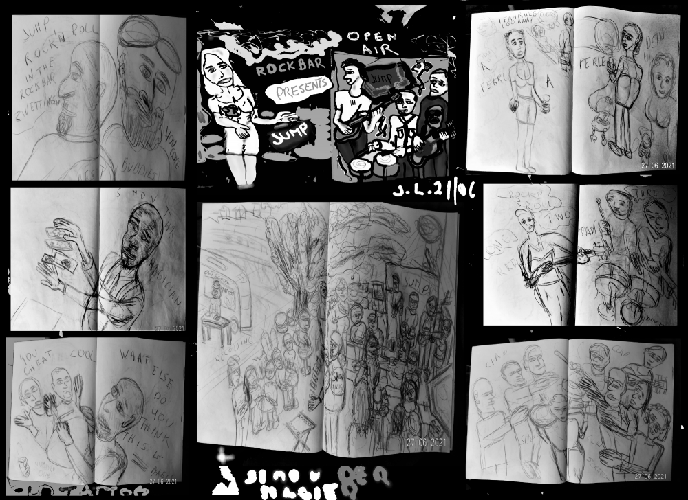 Illustration: rock concert 1