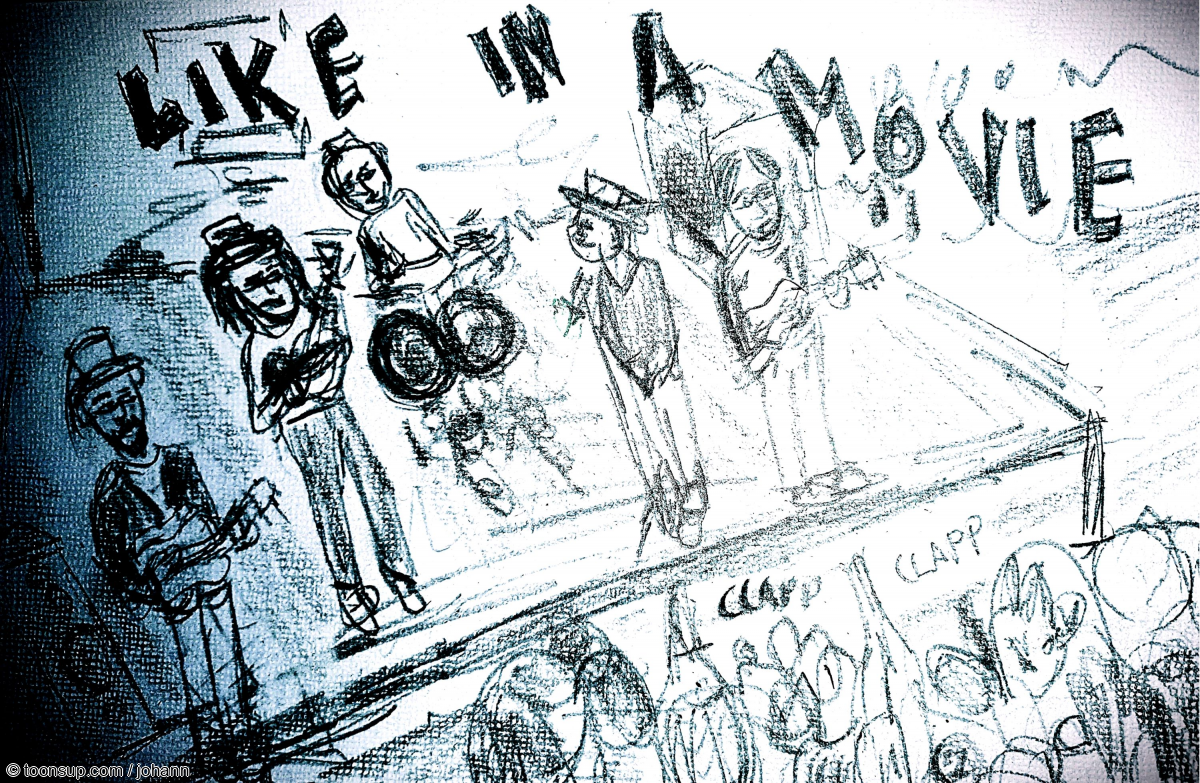 Concept Art / Character Design: Like in a movie 1