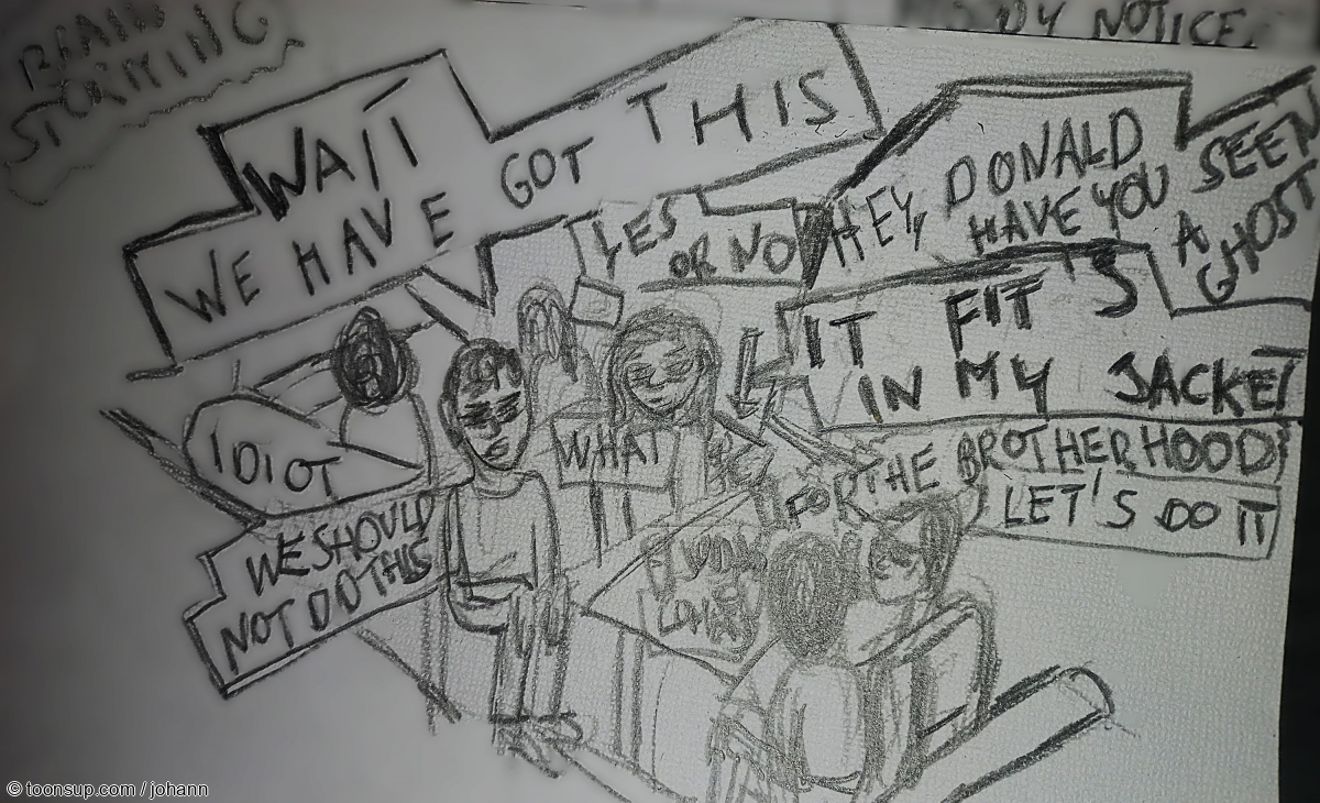 Concept Art / Character Design: Like in a movie 9