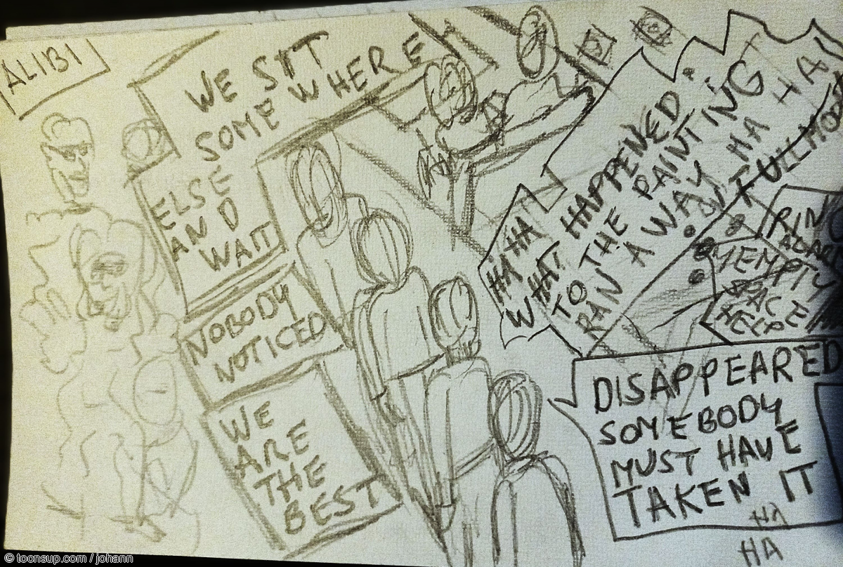 Concept Art / Character Design: Like in a movie 14
