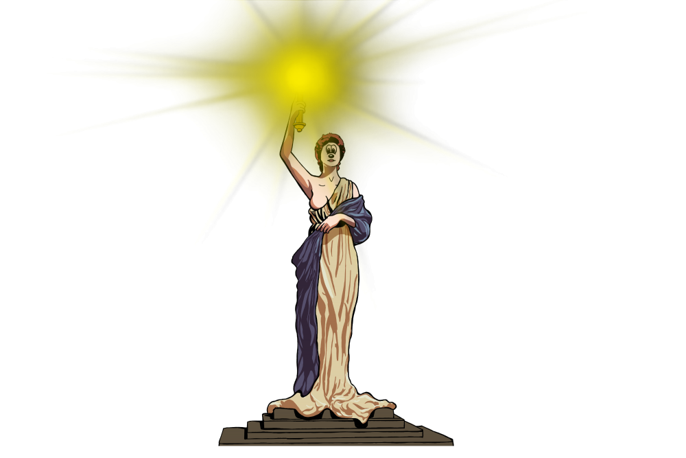 Illustration: Columbia -Hommage 1