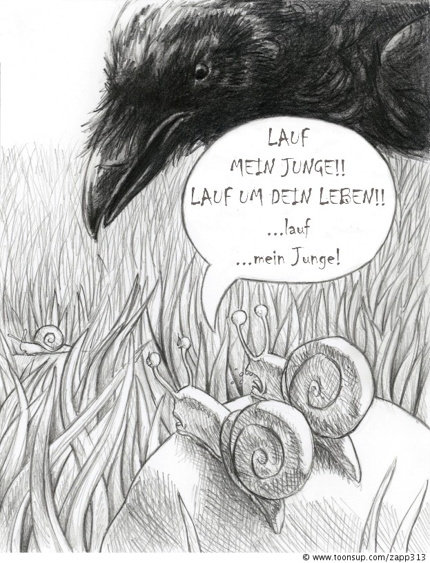 Cartoon: Schnecken 1