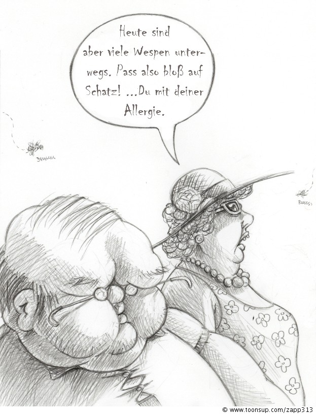 Cartoon: Allergie 1