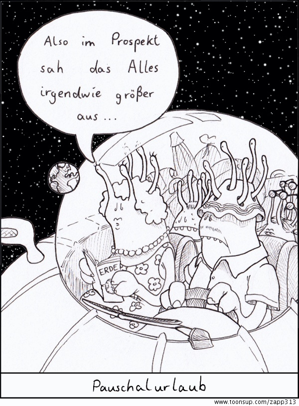 Cartoon: Urlaub 1