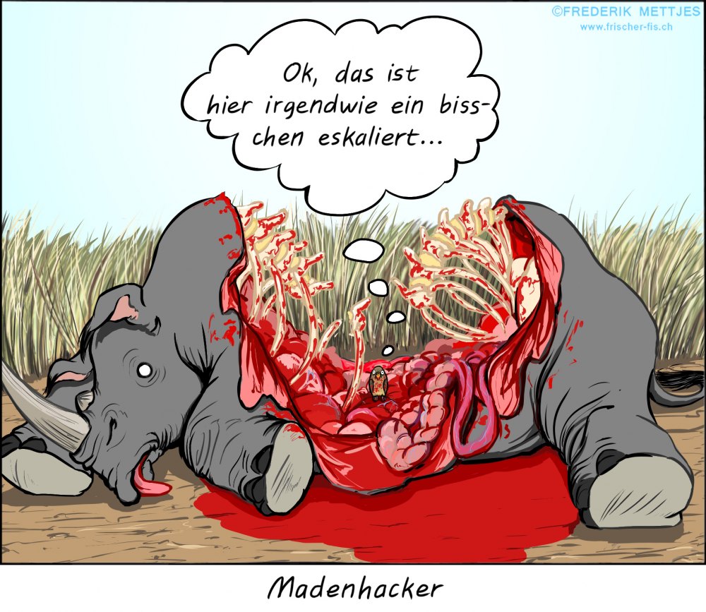 Cartoon: Übereifer 1