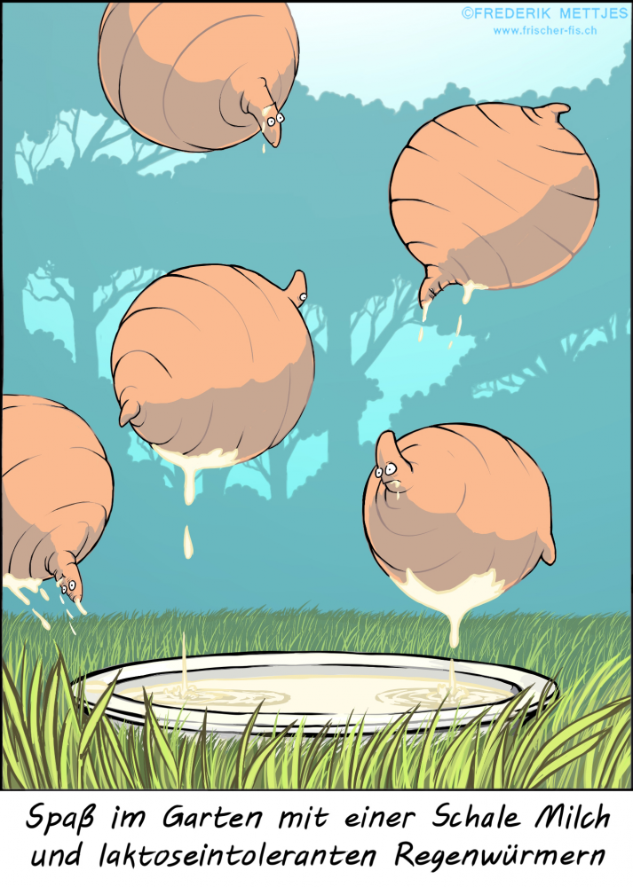 Cartoon: Laktoseintoleranz 1
