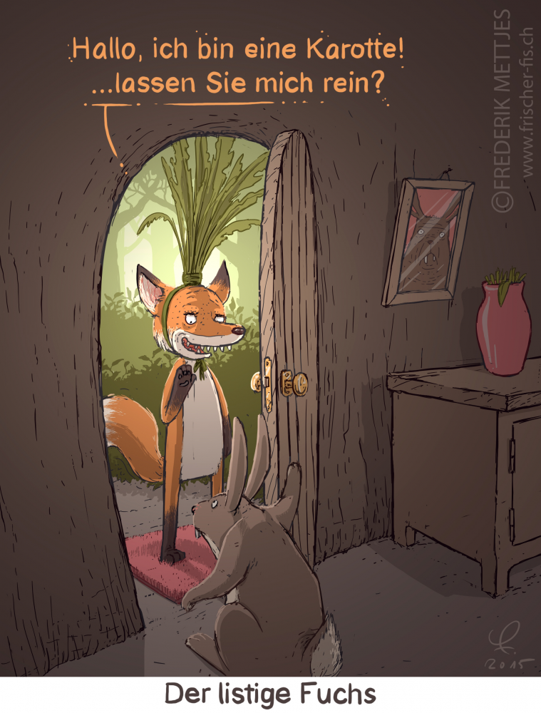 Cartoon: Mimese 1