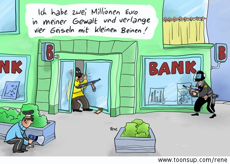 Cartoon: Die Geiselnahme 1