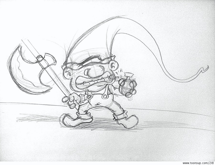Illustration: Kampfzwerg 1