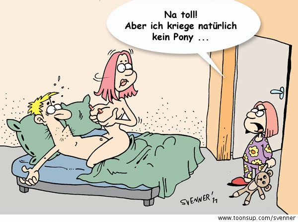 Cartoon: Peinliche Momente 1