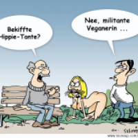 Militante Veganer