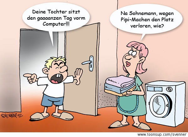 Cartoon: Generation Internet 1