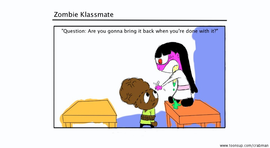 Comic: Zombie Klassmate 1