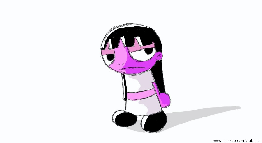 Concept Art / Character Design: zombie Klassmate 1