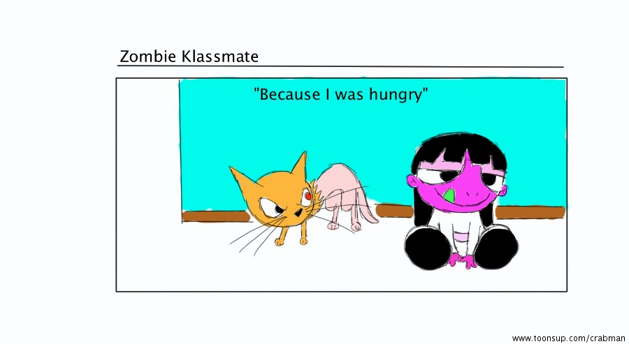 Comic: zombie Klassmate 1