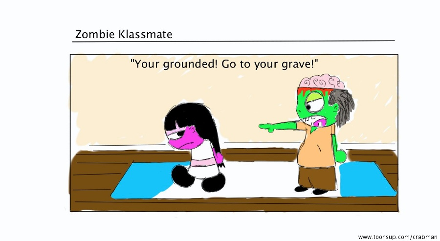 Comic: zombie Klassmate 1