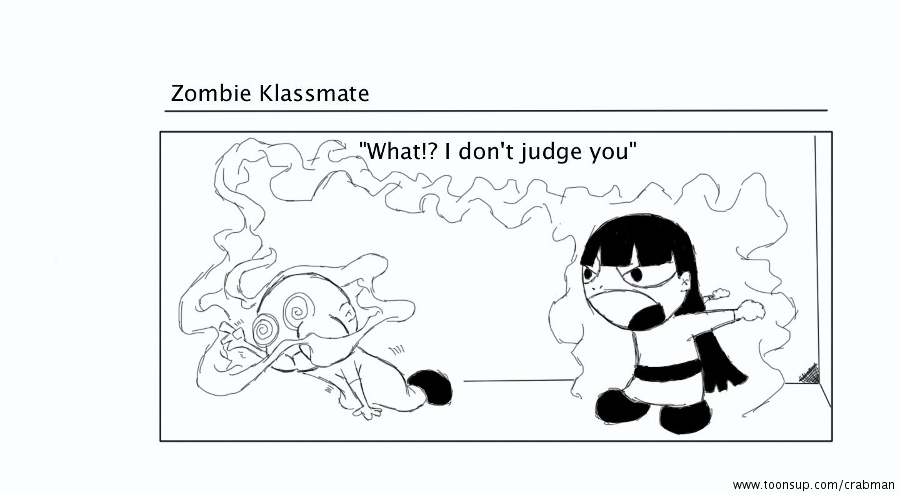 Comic: zombie Klassmate 1