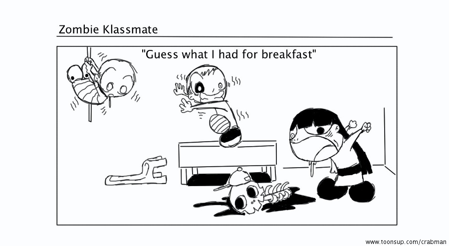Comic: zombie Klassmate 1