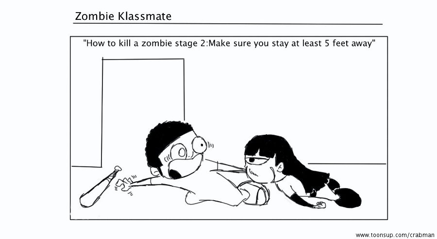 Comic: zombie Klassmate 1