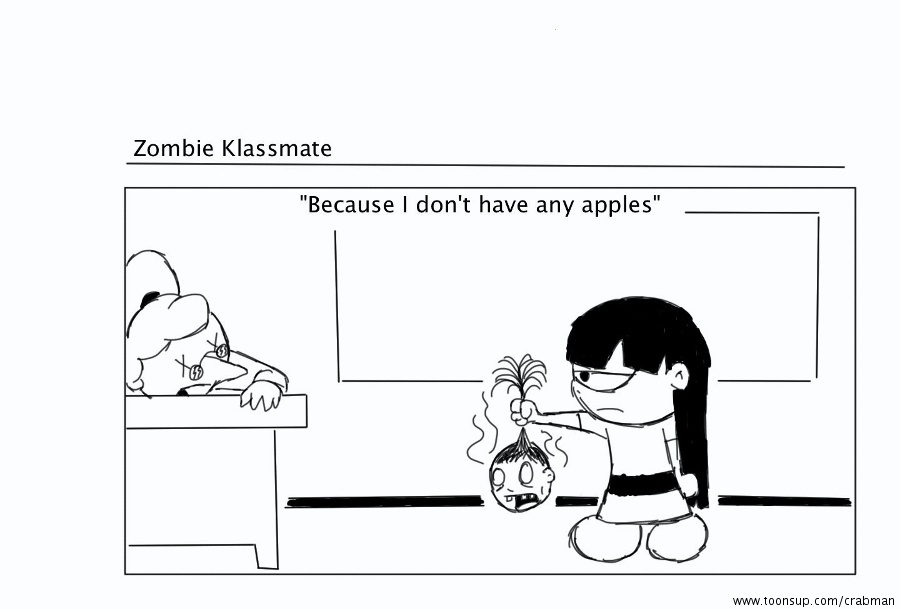 Comic: zombie Klassmate 1