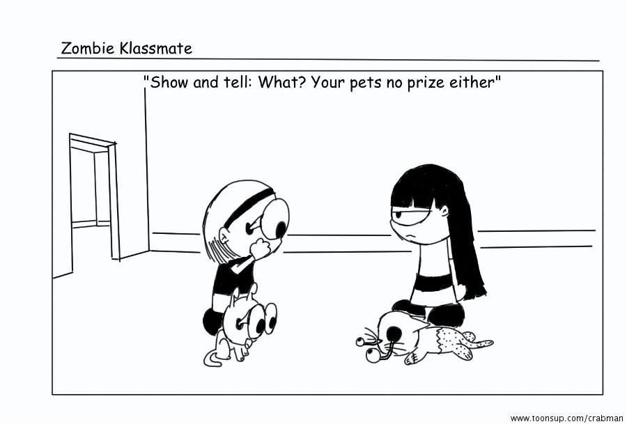 Comic: zombie Klassmate 1