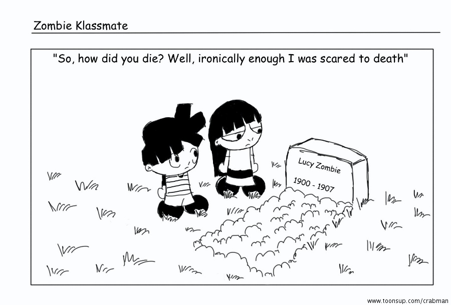 Comic: zombie Klassmate 1