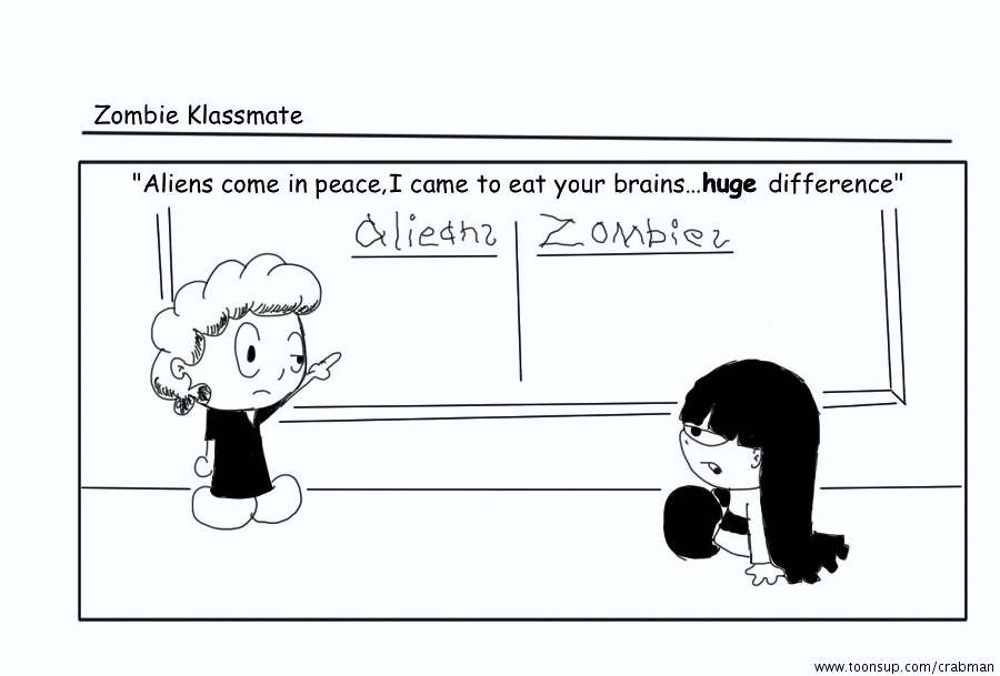 Comic: zombie Klassmate 1