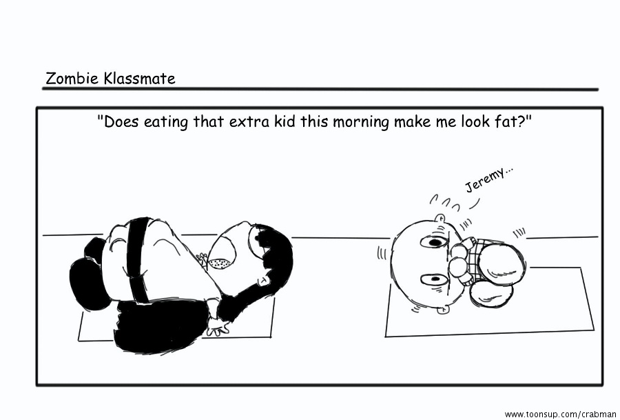 Comic: zombie Klassmate 1
