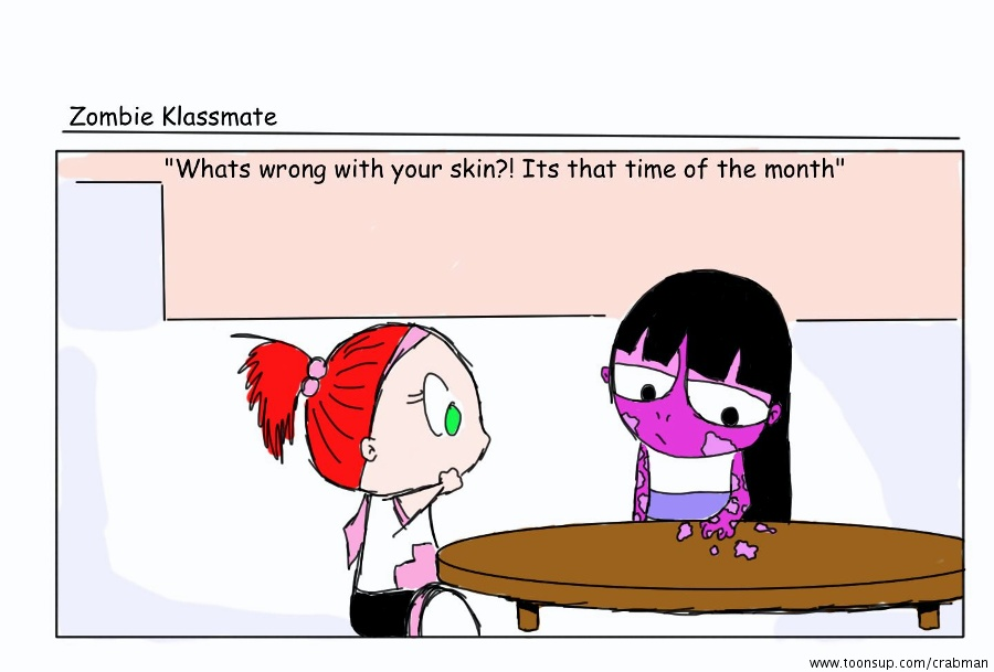 Comic: zombie Klassmate 1