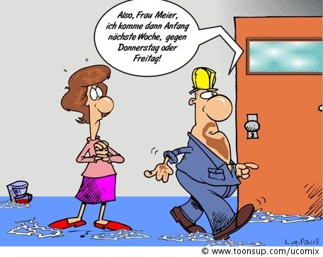 Cartoon: Handwerk-Cartoon 1