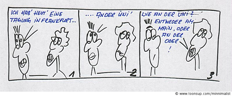 Comic: Tagung 1