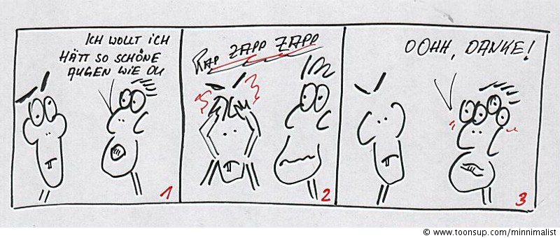 Comic: Augenwunsch 1