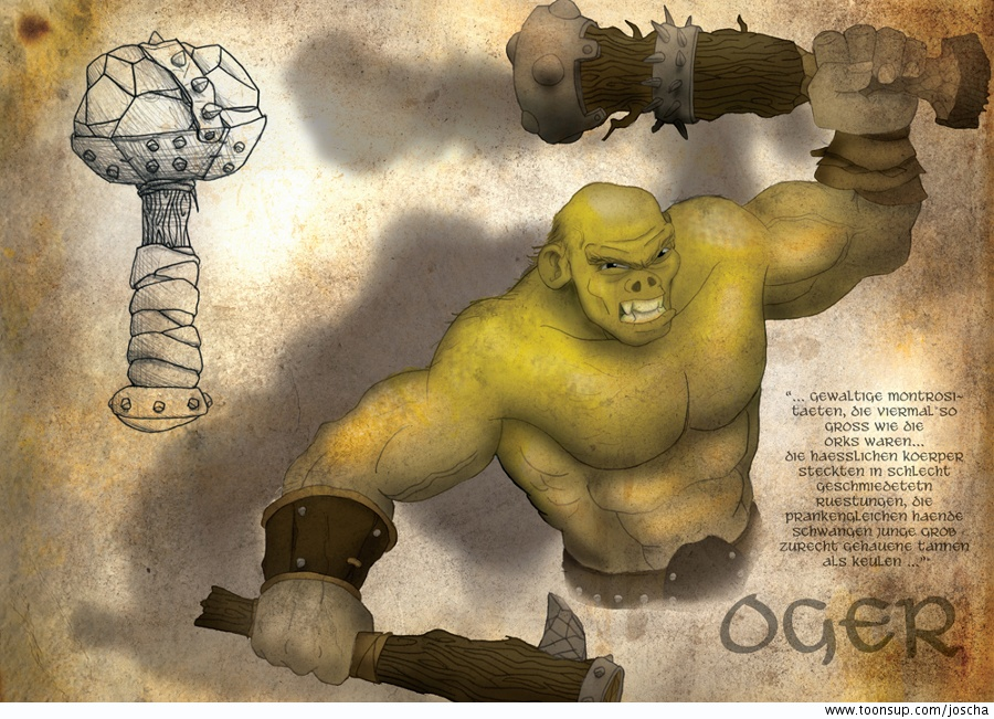 Concept Art / Character Design: Oger 1