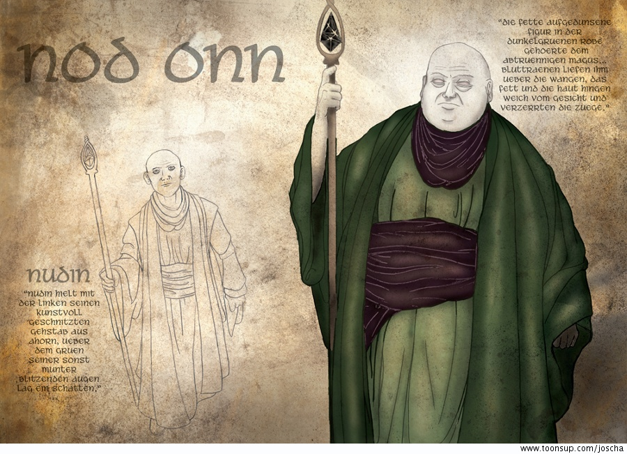 Concept Art / Character Design: Nod Onn 1