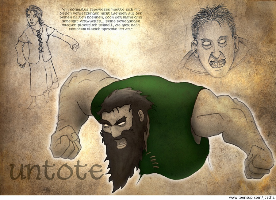 Concept Art / Character Design: Untote 1